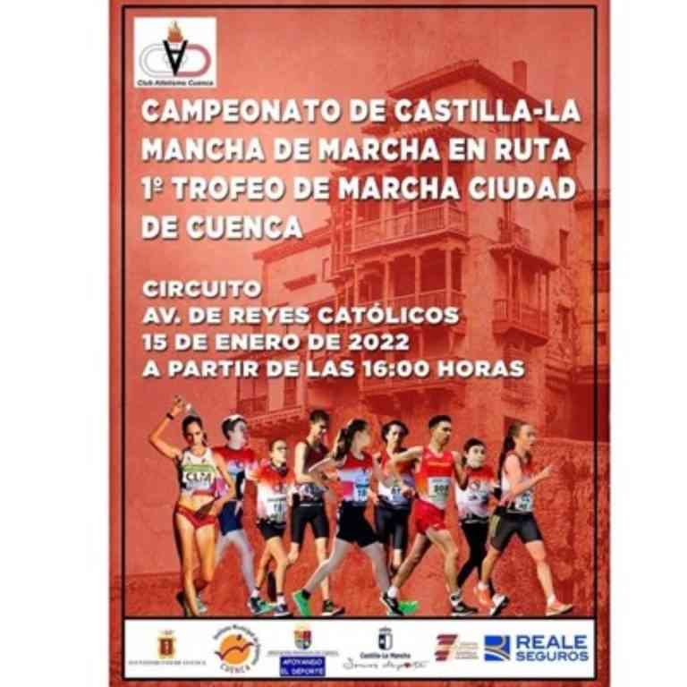 Corte de tráfico en avenida de los Reyes Católicos de Cuenca por el Campeonato de Castilla-La Mancha  de Ruta en Marcha mañana