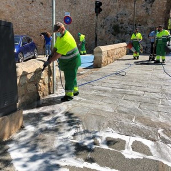 Campaña de limpieza intensiva barrio a barrio del ayuntamiento de Cuenca desde hoy y hasta el 4 de julio