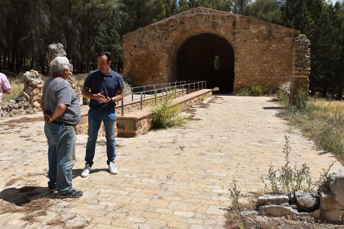 Finalizada la 2ª. fase de la rehabilitación del mausoleo romano de Llanes en Albendea con inversión de 50.000 euros  de la Diputación de Cuenca