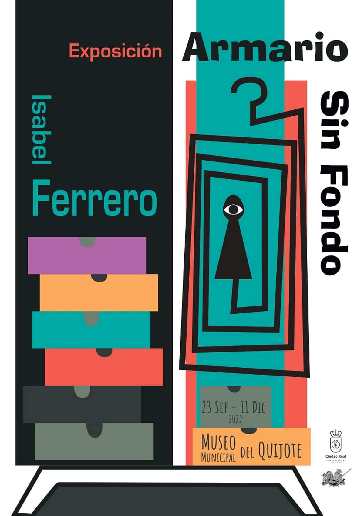 La exposición “Armario sin fondo” de la artista Isabel Ferrero será inaugurada el 23 de septiembre en el Museo del Quijote de Ciudad Real