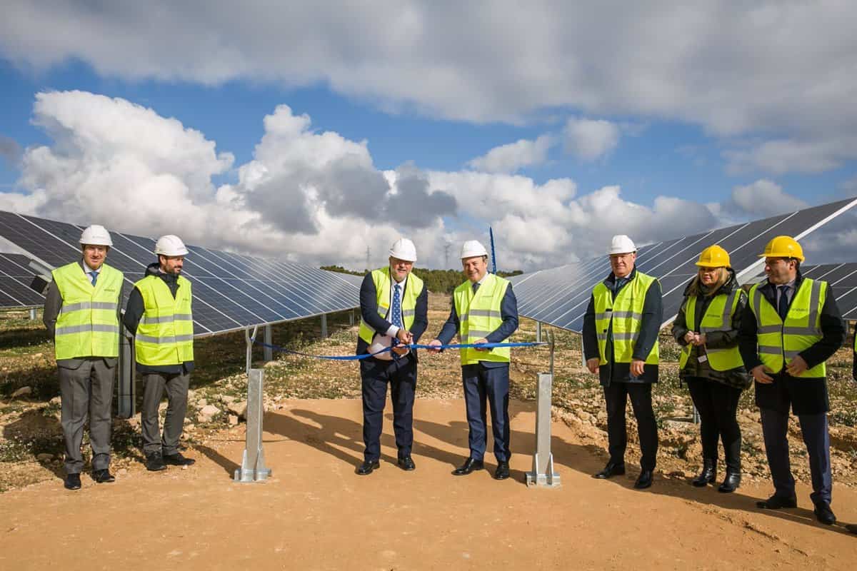 Inauguración de 100 Mw de Plantas Fotovoltaicas en Minglanilla y Graja de Iniesta, Cuenca