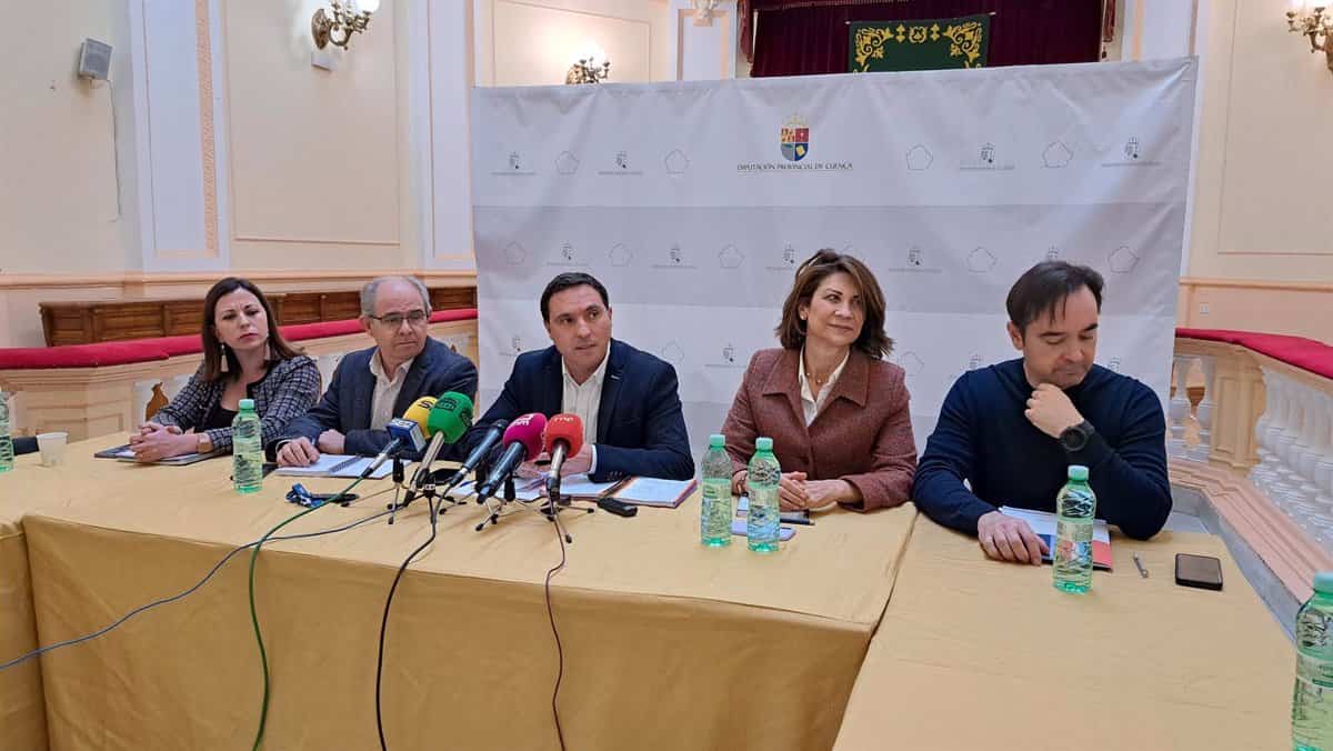 La Diputación de Cuenca destaca su legislatura como «histórica» con una inversión de 164 millones de euros