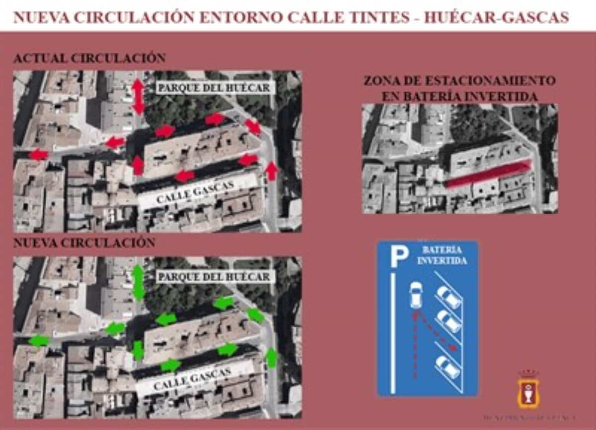 La calle Gascas de Cuenca cambiará de sentido desde este lunes 13 de febrero para mejorar la circulación del tráfico