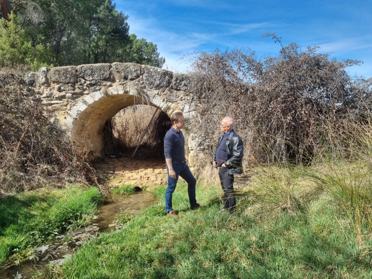 Restaurarán y pondrán en valor el Puente del Canto en Fuentenava de Jábaga con una inversión de 50.000 euros de la Diputación de Cuenca