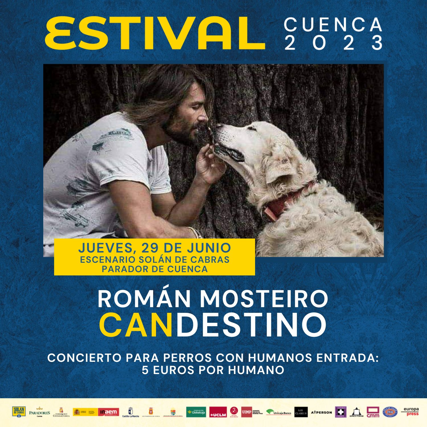 Candestino, concierto para perros y humanos en Estival Cuenca 23