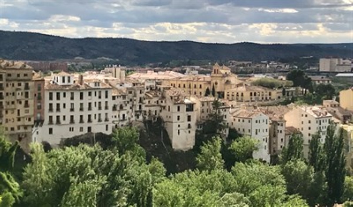 Inspecciones con dron de las cubiertas de los edificios ubicados en el recorrido de los remontes mecánicos al Casco Antiguo de Cuenca