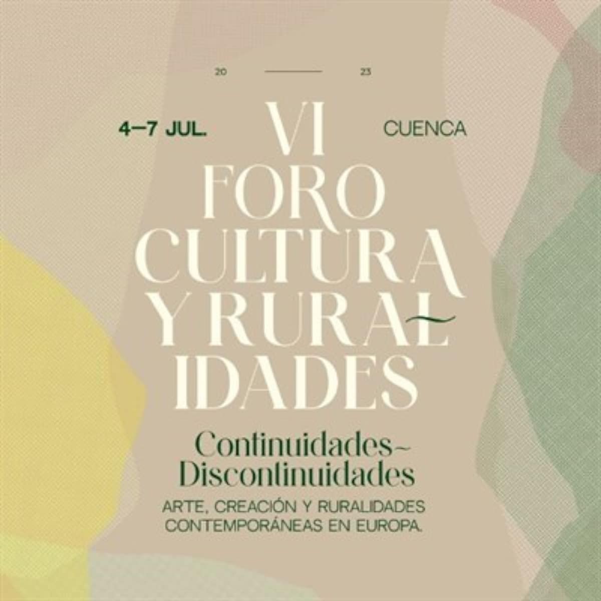 VI Foro Cultura y Ruralidades en el Teatro Auditorio José Luis Perales de Cuenca del 4 al 7 de julio