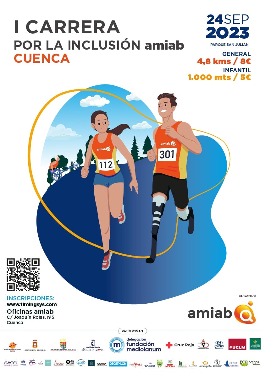 La I Carrera Nocturna por la inclusión de Amiab Cuenca se pospone al día 24 de septiembre