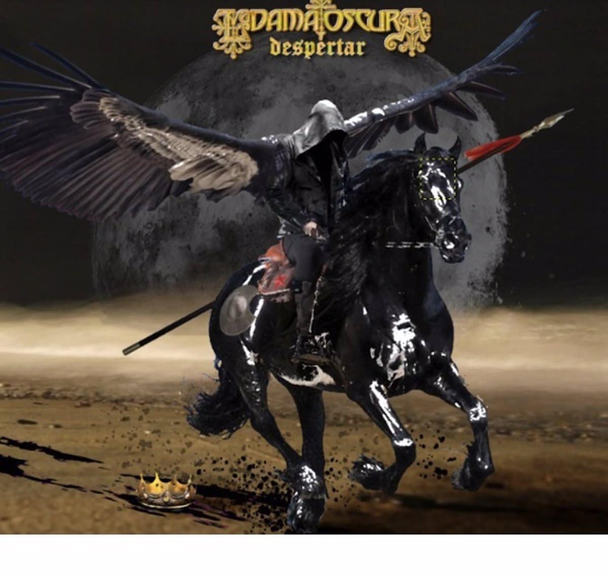 La Dama Oscura Lanza Nuevo Disco Acompañado de Colaboraciones Estelares y una Estética de Cómic de Superhéroes