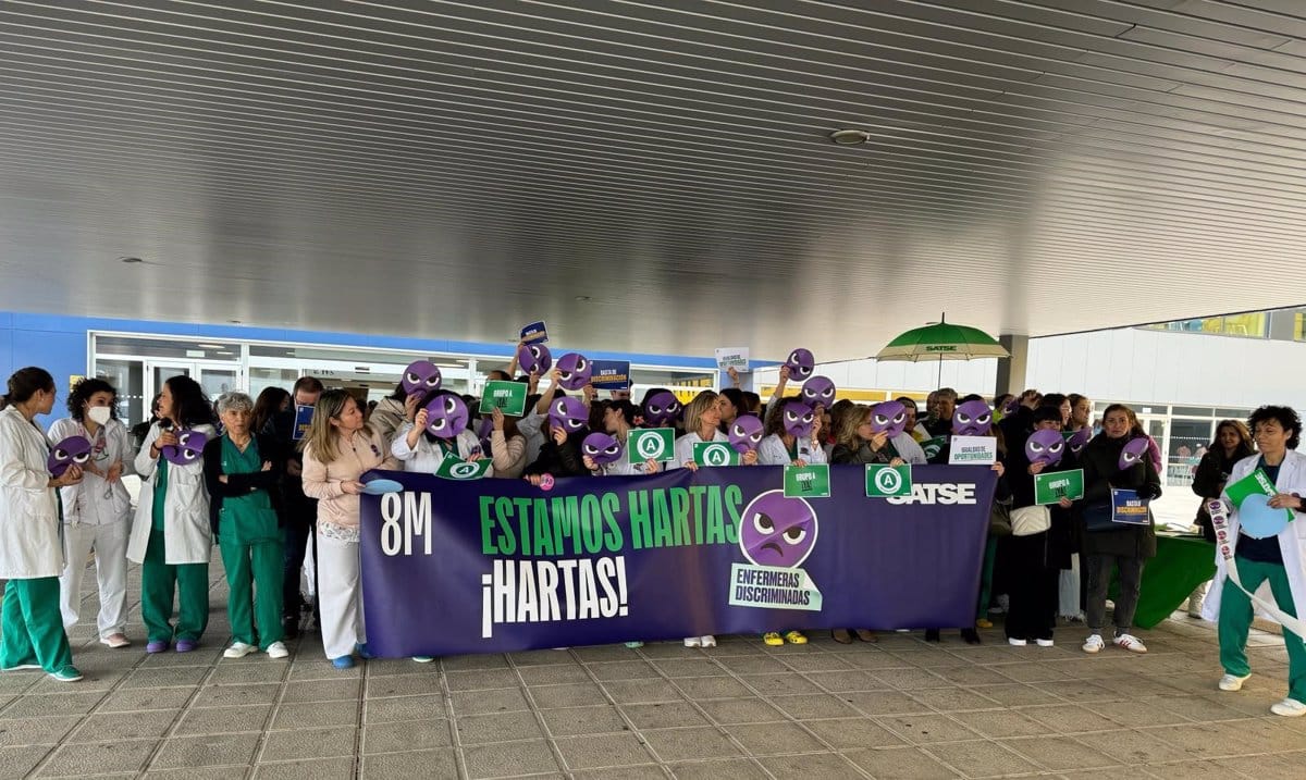 Concentración de Enfermeras en Castilla-La Mancha Exige Reclasificación y Fin a la Discriminación Laboral