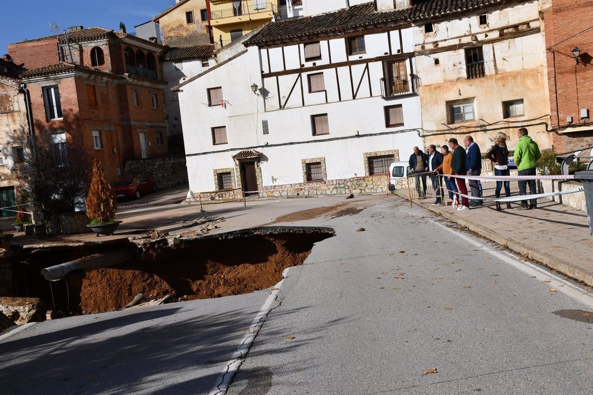 C-LM declara obra de emergencia para la reconstrucción del puente en la travesía de Landete, Cuenca