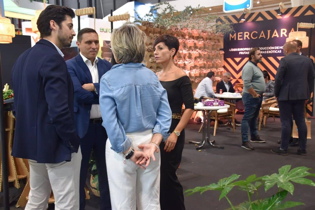 Martínez Chana resalta el potencial del sector agroalimentario en su visita a Fruit Attraction de Madrid