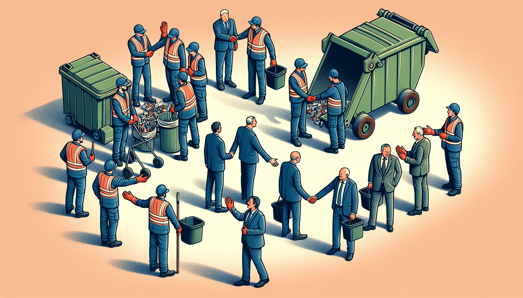 Desconvocada la huelga de los trabajadores del servicio de recogida de residuos de Comsermancha tras acuerdo con la empresa