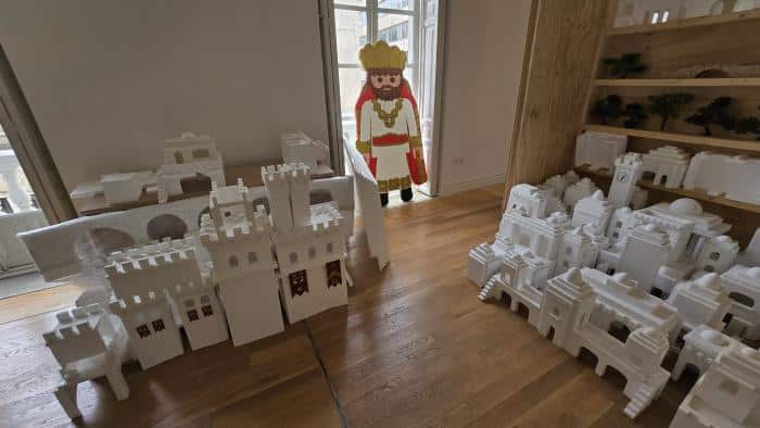 El Gobierno regional recuperará el belén de Playmobil de José Andrés Sevilla tras ocho años