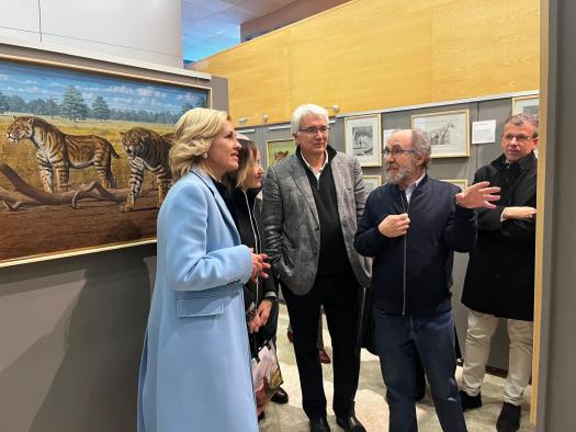 El mupa amplía su espacio expositivo con el trabajo del paleoartista Mauricio Antón.