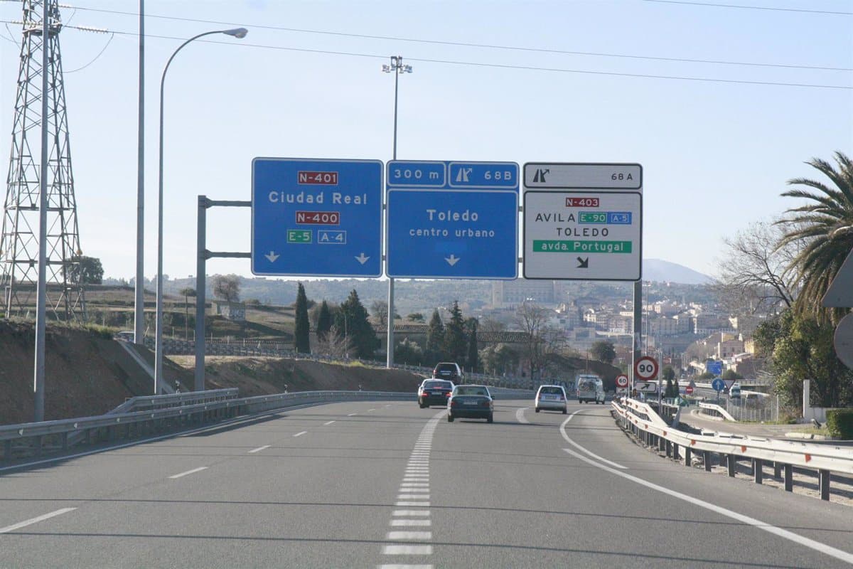 La DGT prevé 980.000 desplazamientos por carreteras de Castilla-La Mancha este puente de la Constitución e Inmaculada