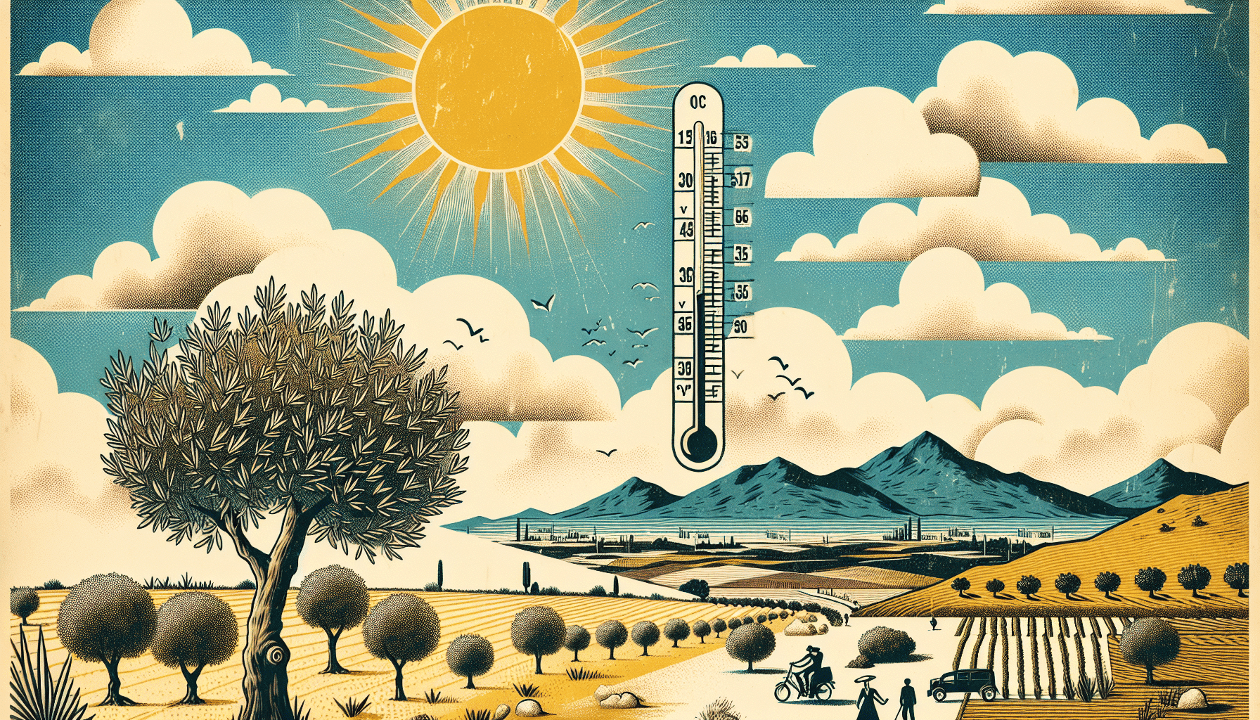 Cielos Poco Nubosos Y Temperaturas En Aumento