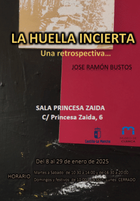 Retrospectiva del artista José Ramón Bustos en la Sala de Exposiciones ‘Princesa Zaida’