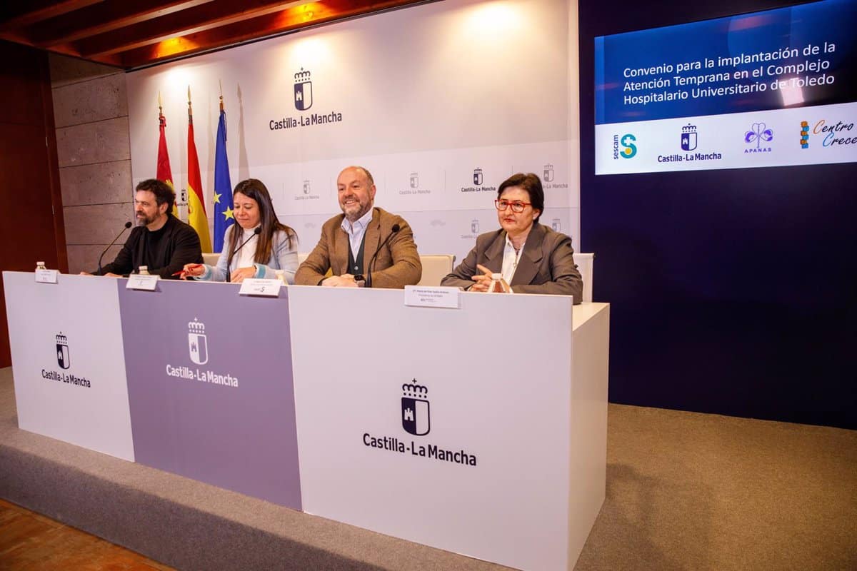 Castilla-La Mancha amplía la atención temprana hospitalaria con nuevo servicio en el complejo sanitario de Toledo