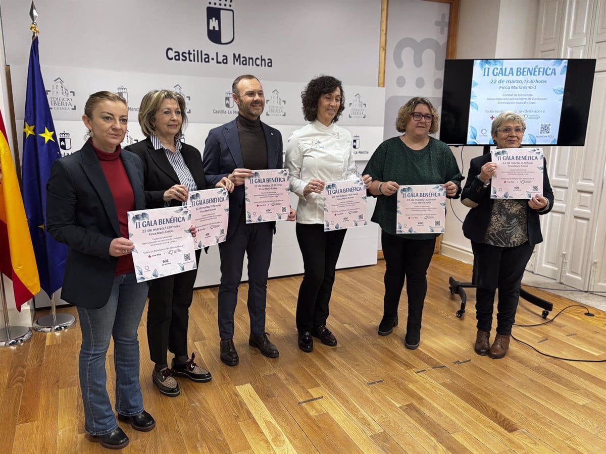 La segunda gala solidaria de Finca Marlo Embid apoyará a Cruz Roja Cuenca y a los enfermos de cáncer en una noble causa.