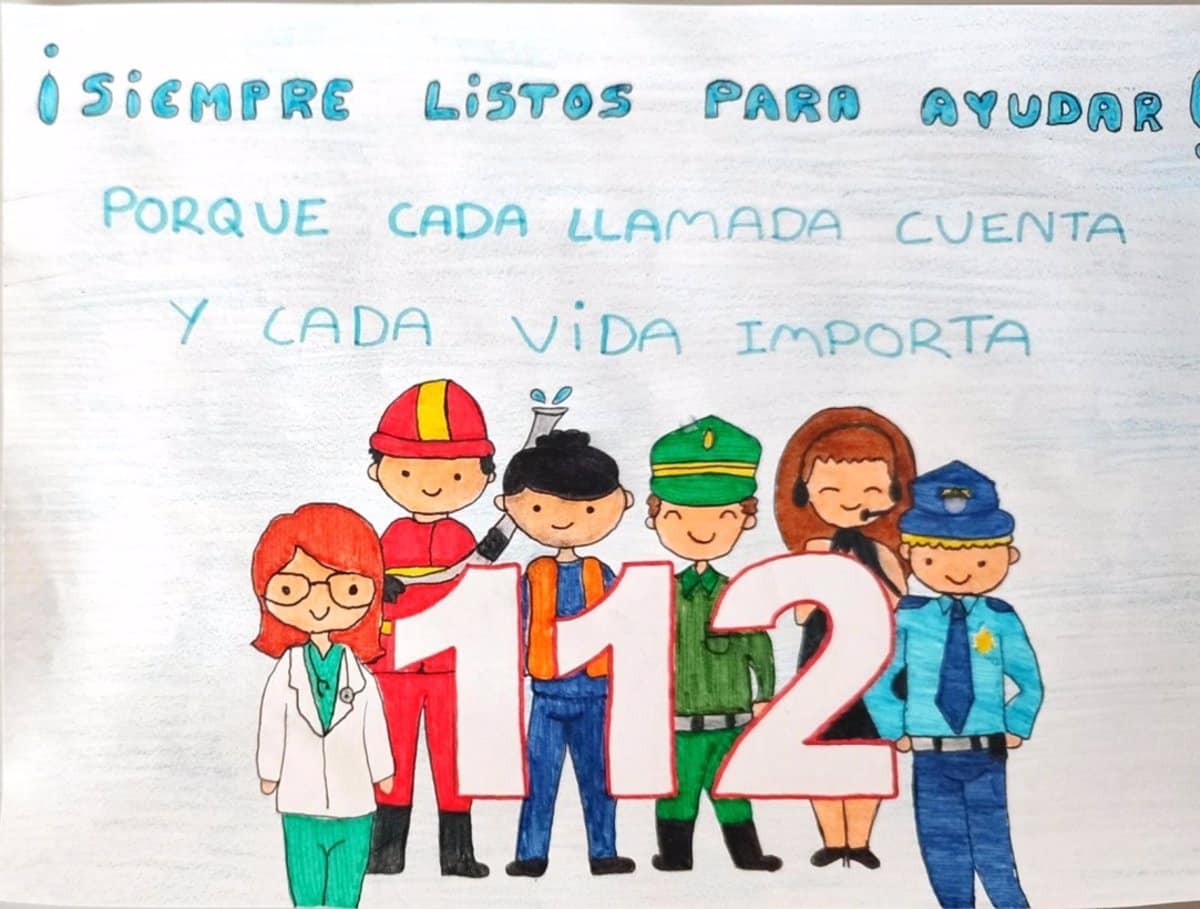 Más de 360 obras participan en la XIII edición del Concurso de Dibujo Escolar del Servicio de Emergencias 112 de C-LM