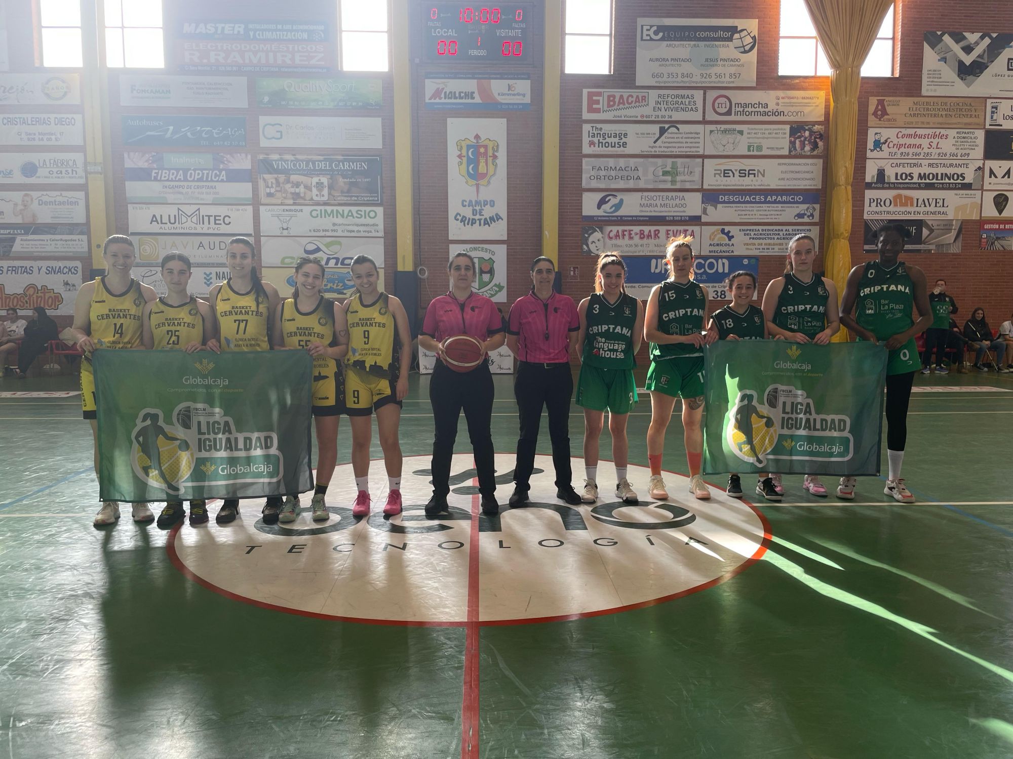 Bar La Plaza Baloncesto Criptana se coloca líder en solitario