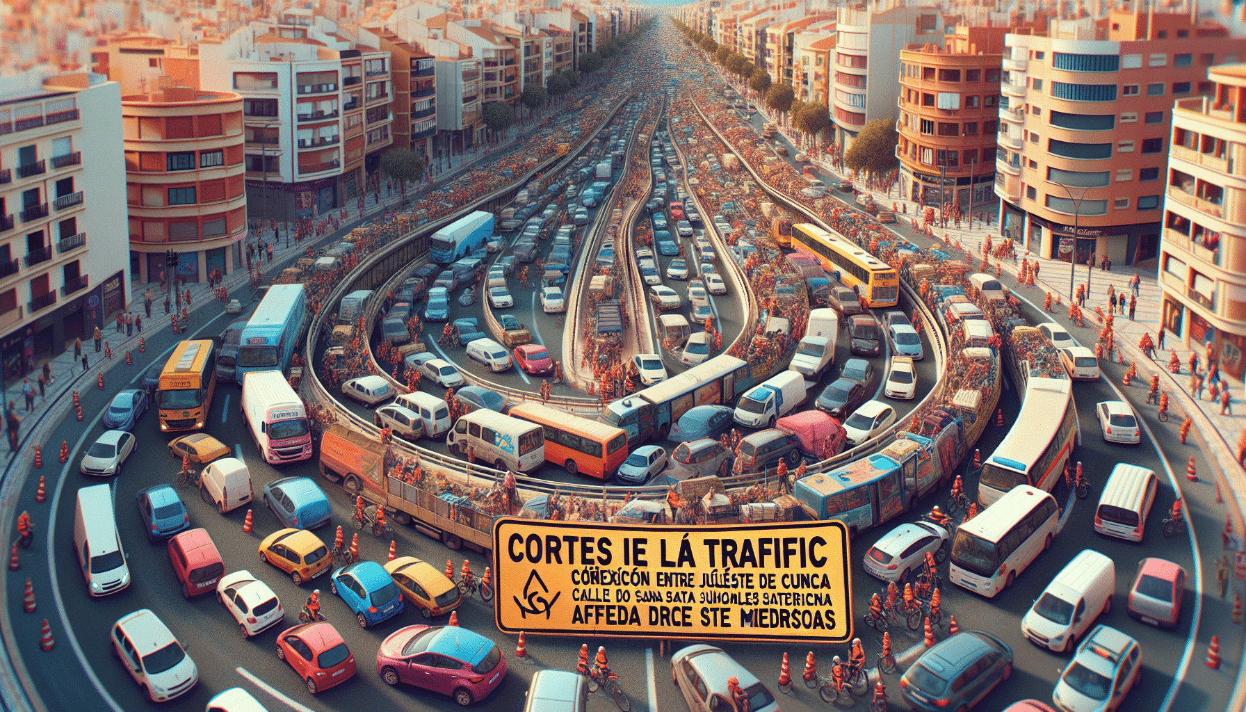 Conexión entre San Julián y calle Santo Tomás afectada desde este miércoles