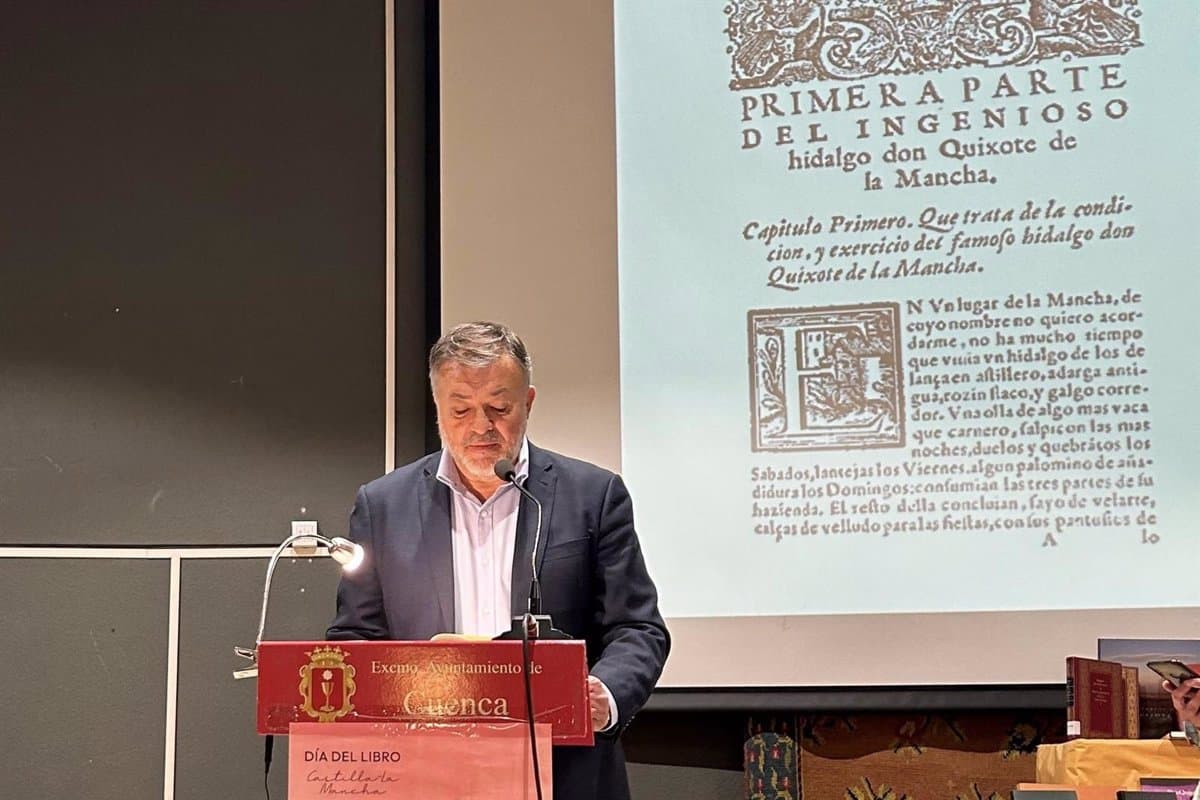 Abierto el plazo para participar en la lectura continuada de ‘El Quijote’ en Cuenca con motivo del Día del Libro