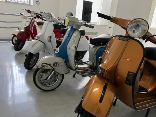 el club Vespa Cuenca celebra una década de historia