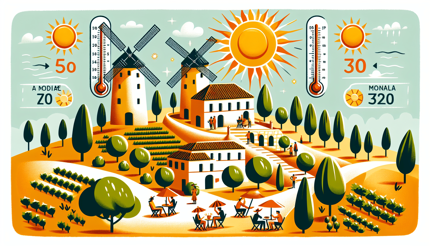 aumento de las temperaturas máximas