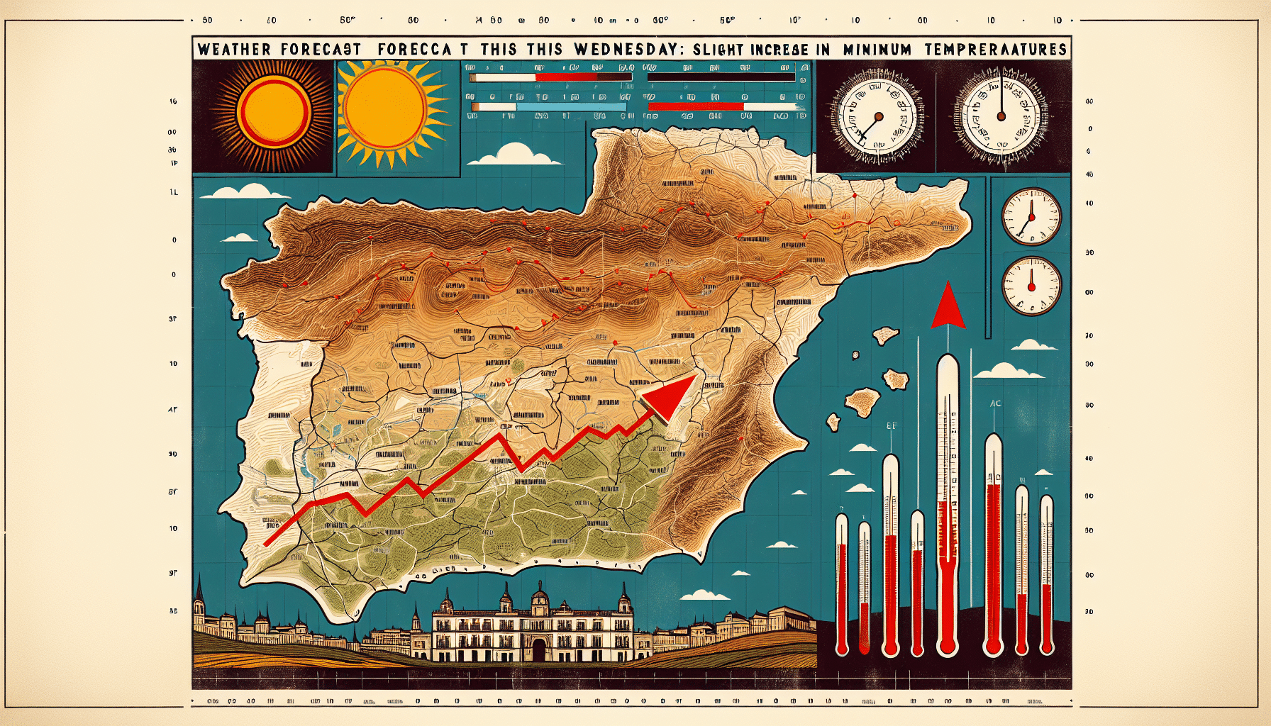 Temperaturas mínimas en ligero ascenso