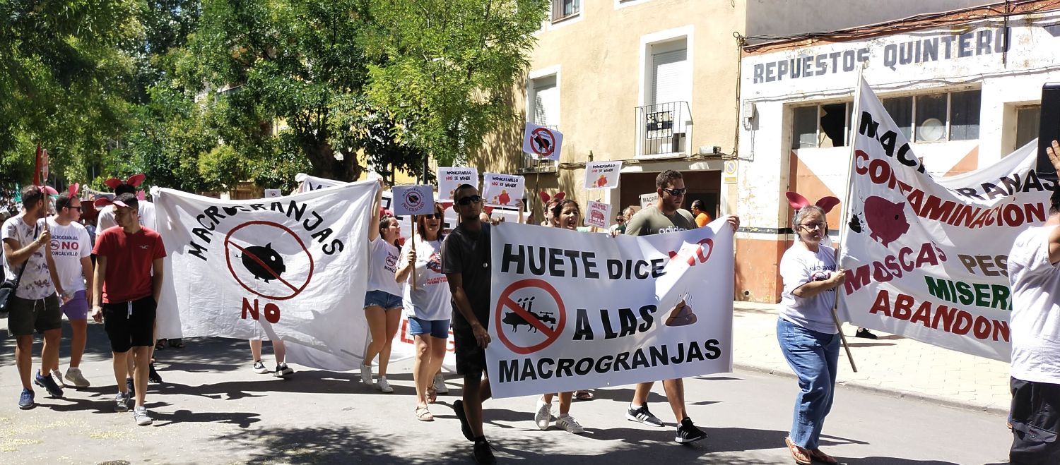 Vecinos de la Alcarria conquense se manifestarán este sábado ante la posible reactivación de 12 macrogranjas