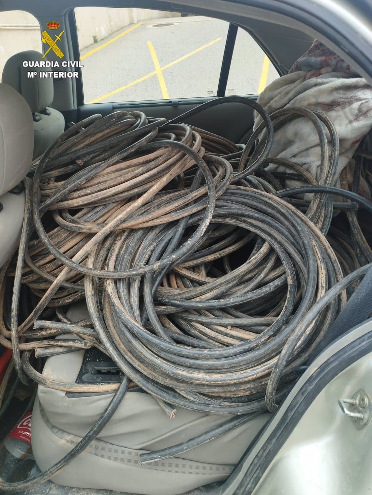 Cinco detenidos por el robo de cobre en una planta fotovoltaica de Iniesta (Cuenca)