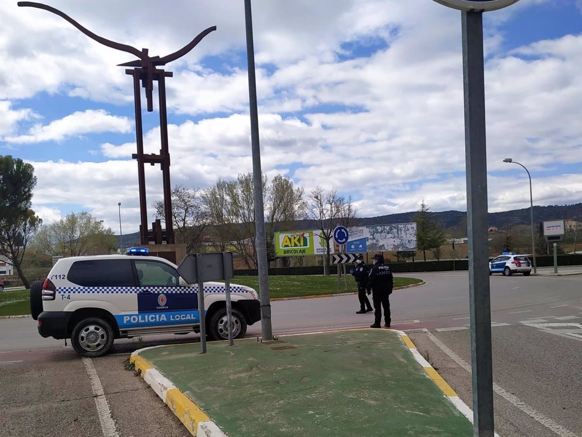 Detenidas dos personas tras forcejeo con la Policía al intentar robar en la Cámara de Comercio de Cuenca
