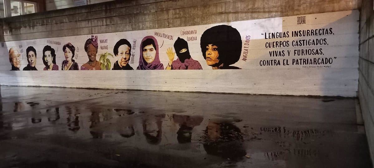 La UCLM volverá a restaurar el mural vandalizado por ataques islamófobos en el campus de Cuenca