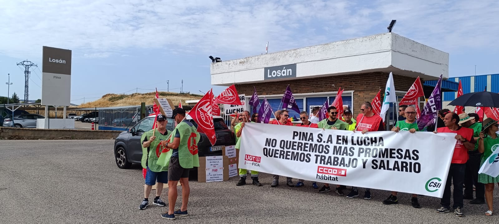 Empleados de PINASA Protestan por Falta de Pagos y Responsabilidad Empresarial