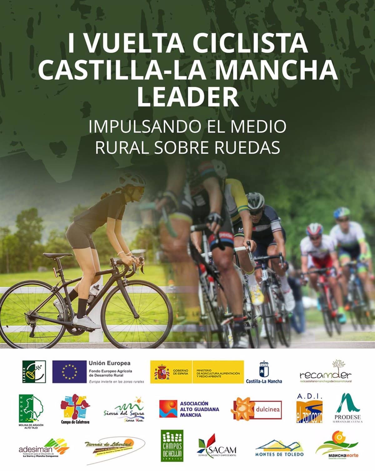La I Vuelta Ciclista Leader recorrerá Castilla-La Mancha en cinco etapas del 20 al 24 de agosto