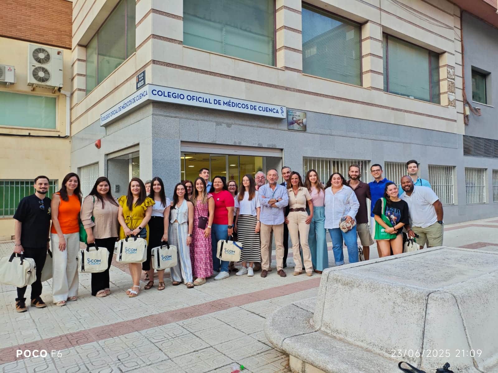 Bienvenida MIR 2025 en el Colegio de Médicos de Cuenca