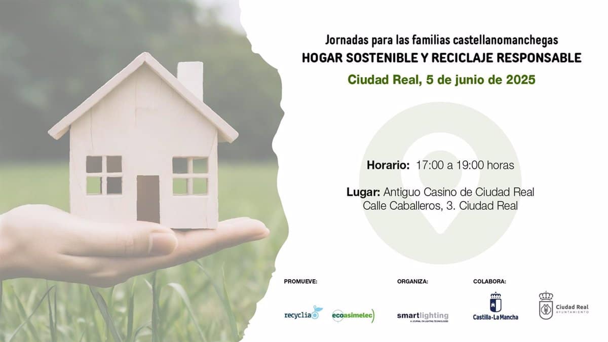 Recyclia enseña a los ciudadrealeños a crear hogares más sostenibles y responsables