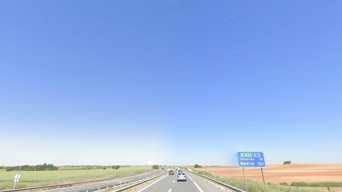 Ascienden a 15 los heridos en una colisión en cadena con hasta 9 vehículos en la A-3 en Saelices