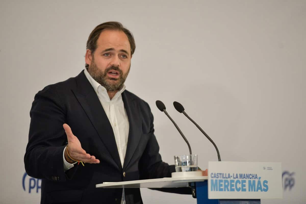 Núñez solicita al PSOE que ejecute y cumpla el Pacto Regional por el Agua en lugar de hacer campañas