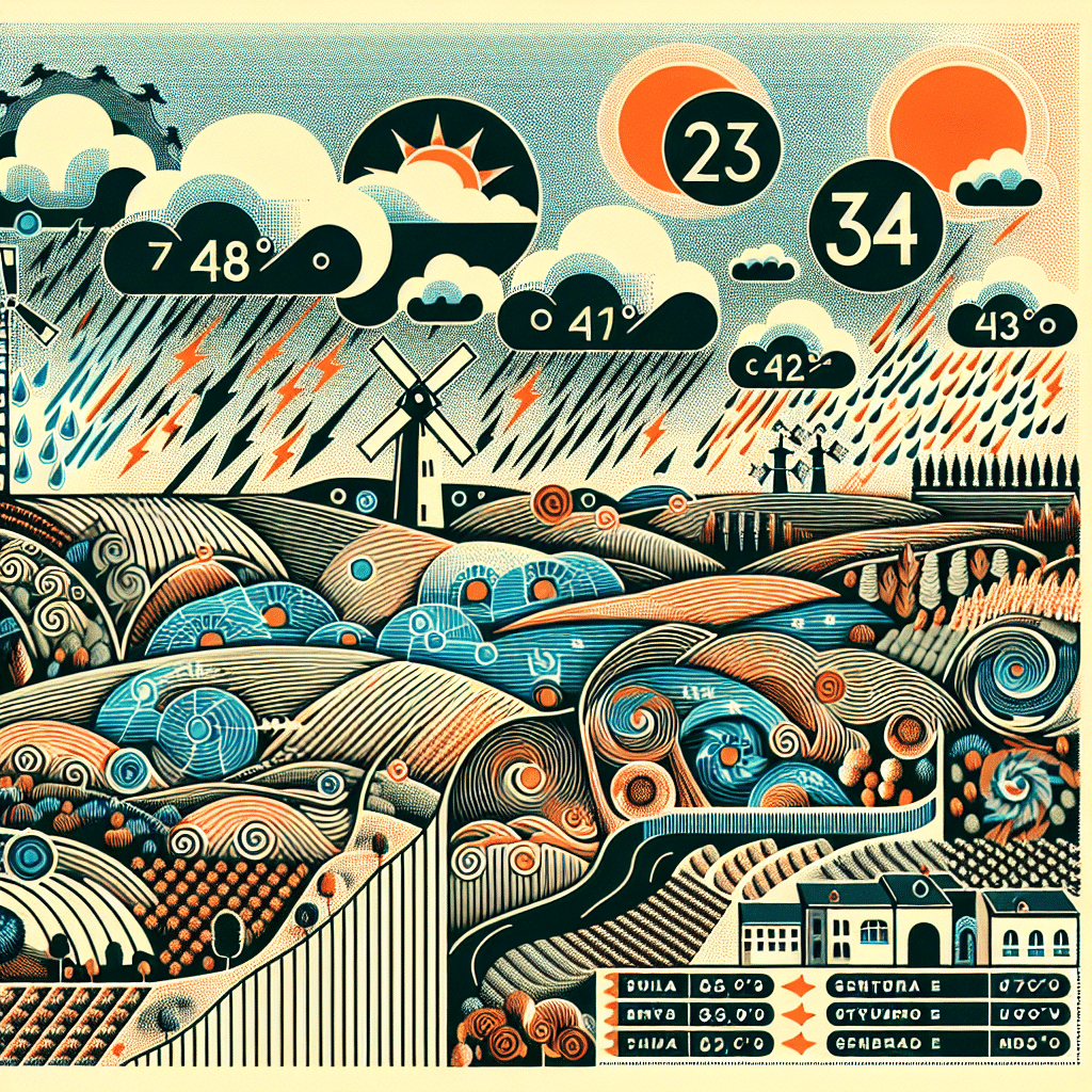 descenso notable de las máximas en el Sistema Central