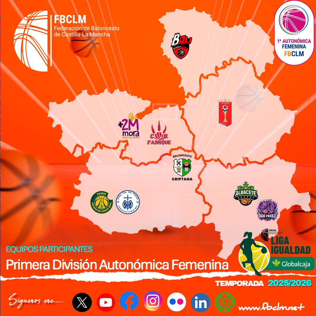 Presentación del Calendario Oficial 2025-2026 de la 1ª Autonómica de Castilla-La Mancha