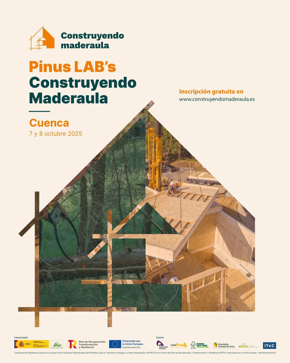Cuenca acogerá el Pinus Lab para impulsar el uso de madera local en la construcción industrializada