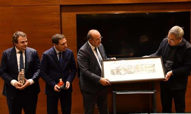 Castilla-La Mancha presenta su industria agroalimentaria a los líderes del distrito chino de Guangling y sus potencialidades económicas.