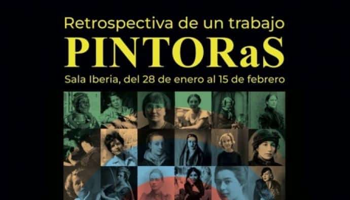 La sala Iberia expone ‘pintoras’, una década de creaciones de la escuela de arte ‘Cruz Novillo’