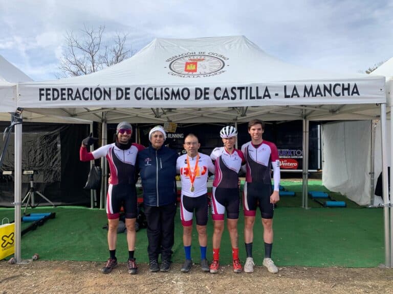 La selección castellanomanchega de ciclocross completa un Campeonato de España vivido con mucha intensidad en casa