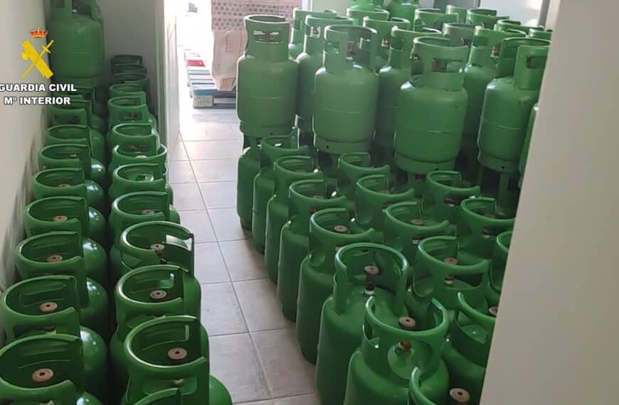 Desarticulada una red dedicada al tráfico ilegal de gases fluorados en diez provincias