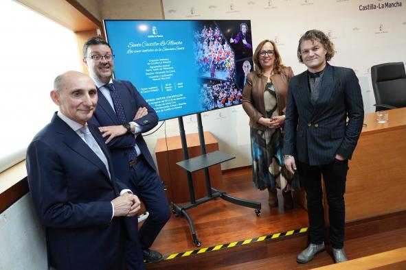 los cinco sentidos de la Semana Santa’, que se celebrará el 28 de febrero en Toledo.