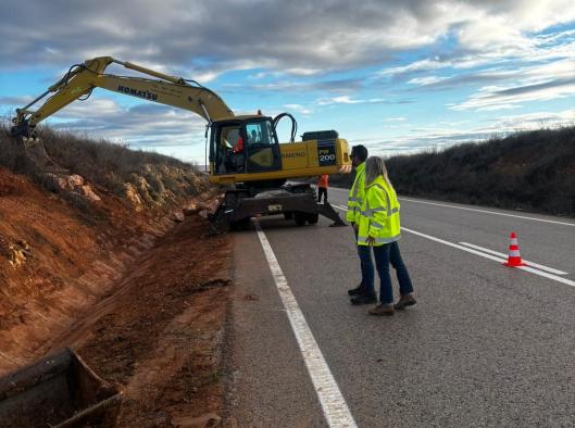 Refuerzo de seguridad vial en carreteras de La Mancha y La Manchuela: inversión de 202.000 euros